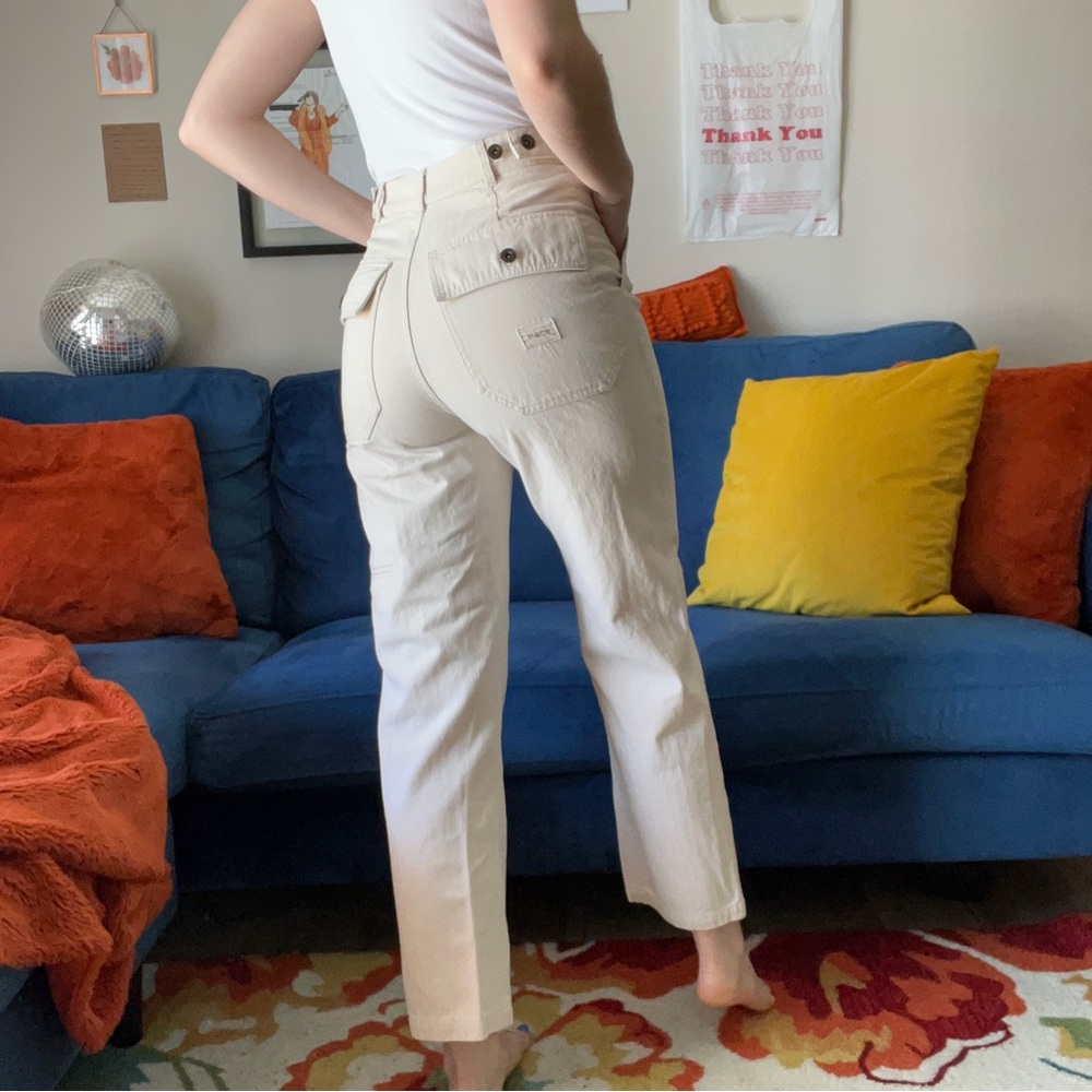 Service Fatigues Cream Pants